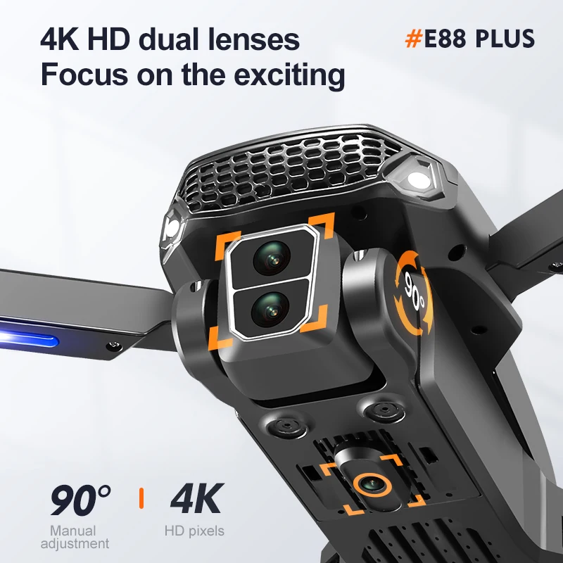 Nieuwe E88 Plus Quadcopter Dro - Drone Camera Hd recensie en prijs