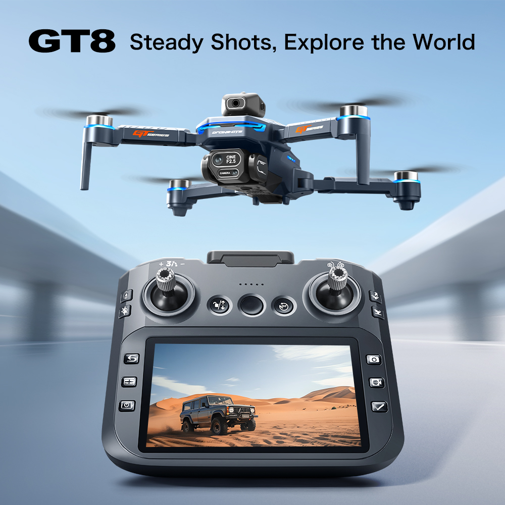 GT8 Max Opvouwbare Drone 8K HD - Drone Camera Professional recensie en prijs