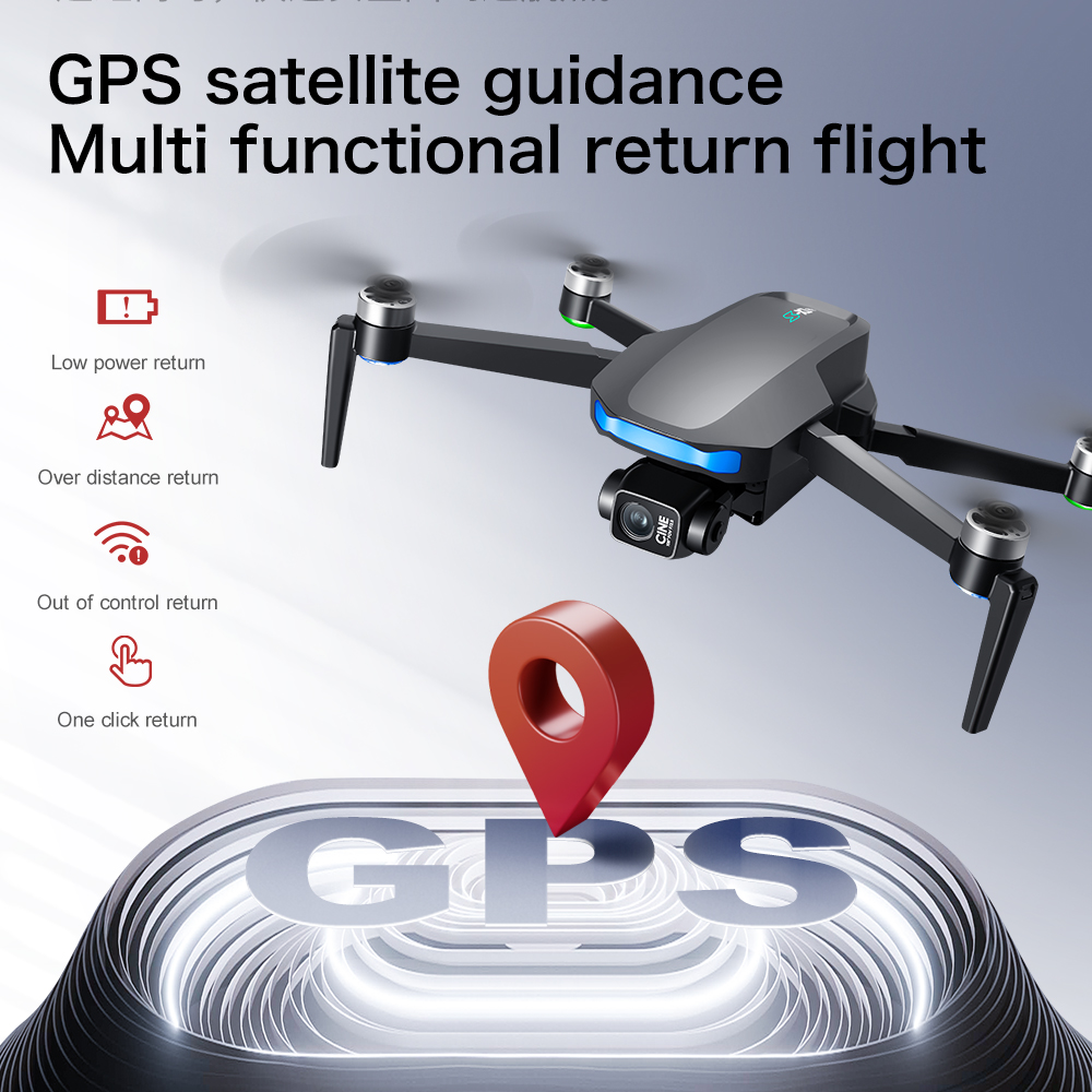 Nieuwe S-X1 MAX Drone GPS 8K P - Drone Camera Wide Angle recensie en prijs