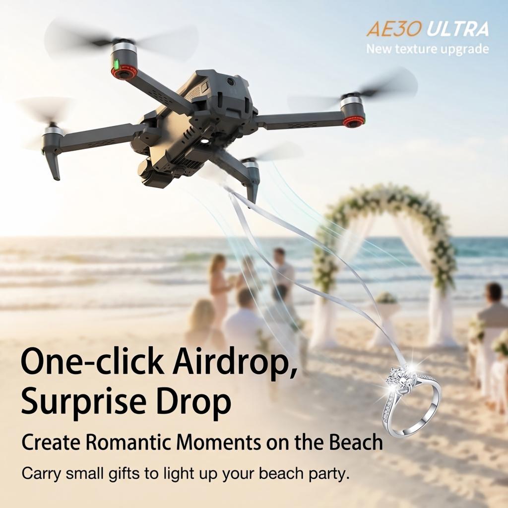 NIEUWE AE30 Ultra GPS Drone 4K - Drone Camera With Gimbal recensie en prijs